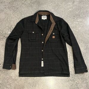 Roark flannel shirt, button up M